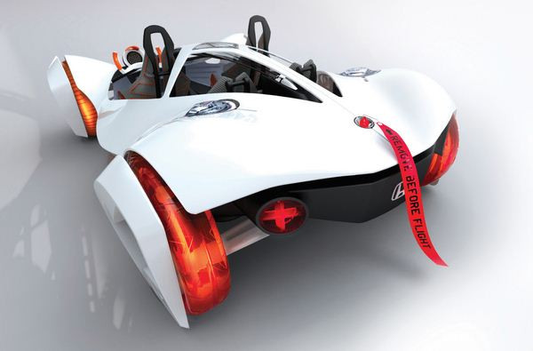 Les designers automobiles imaginent la voiture du futur au Los Angeles Auto Show