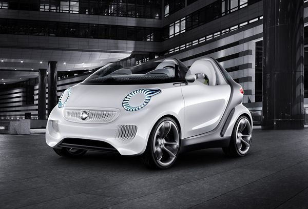 Smart présente un concept de roadster électrique à Genève