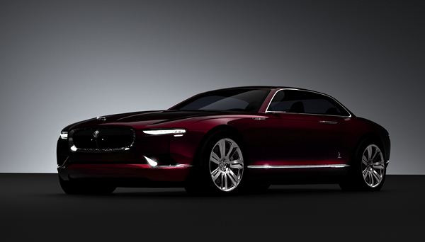 Le carrossier italien Bertone présente le concept de petite Jaguar B99