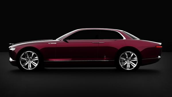 Le carrossier italien Bertone présente le concept de petite Jaguar B99