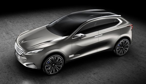 Peugeot présente le concept-car SXC au salon de Shanghai