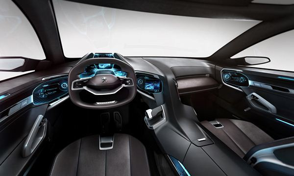 Peugeot présente le concept-car SXC au salon de Shanghai