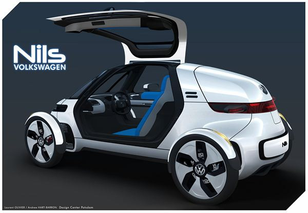 Volkswagen dévoile le concept de voiture monoplace électrique Nils