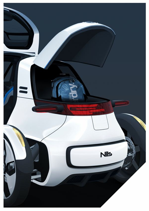 Volkswagen dévoile le concept de voiture monoplace électrique Nils
