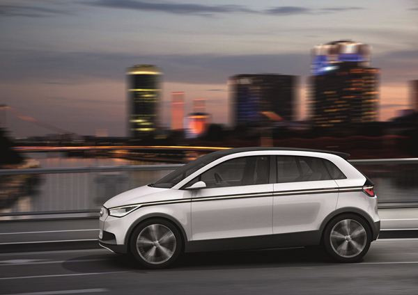 L'Audi A2 concept électrique dévoilée à Francfort