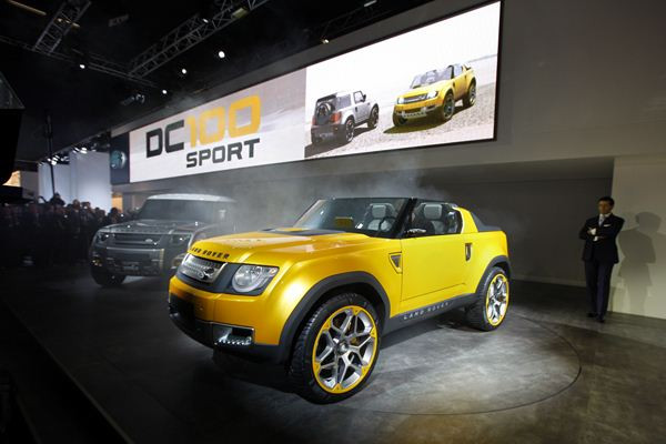 Land Rover dévoile le concept DC100 Sport