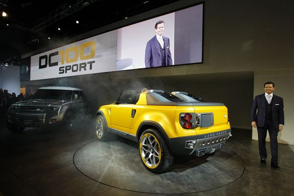 Land Rover dévoile le concept DC100 Sport