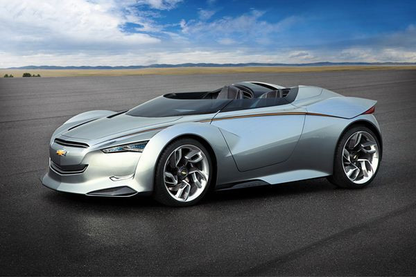 Un concept de roadster futuriste Chevrolet Miray à Francfort