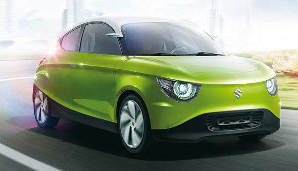 Un concept Suzuki de mini-citadine allégée présenté à Tokyo