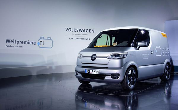 Volkswagen développe le concept de véhicule de livraison électrique eT!