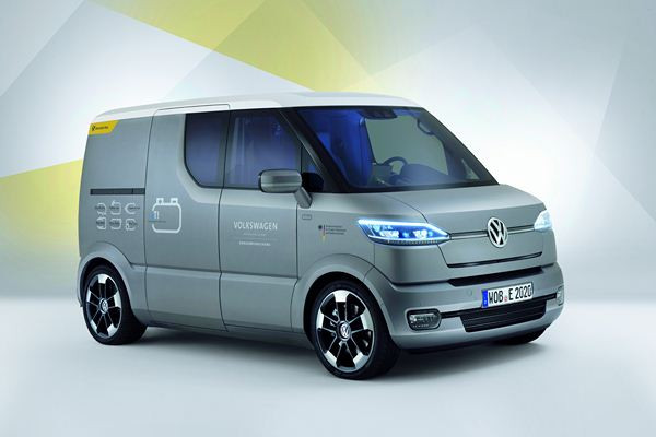 Volkswagen développe le concept de véhicule de livraison électrique eT!