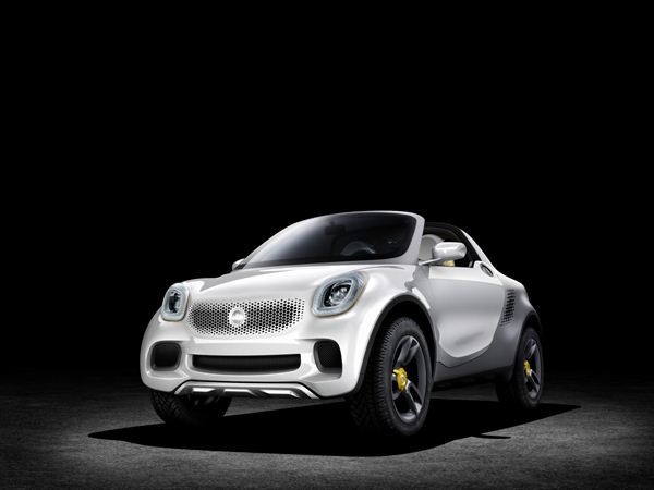 Un concept Smart de pick-up urbain électrique de trois mètres cinquante