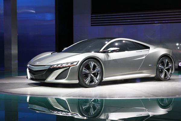 Honda dévoile le nouveau concept de super-sportive NSX au salon de Détroit
