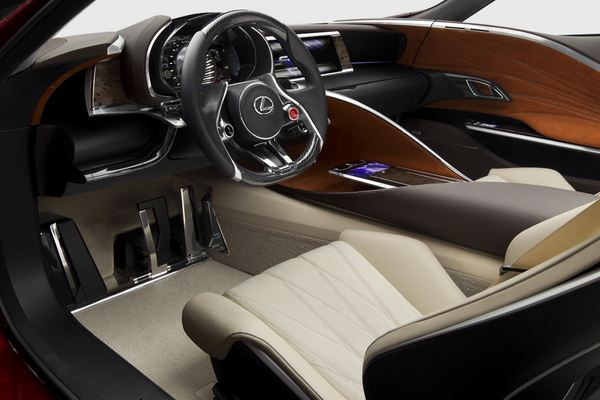 Lexus dévoile le concept de coupé sport hybride LF-LC à Détroit