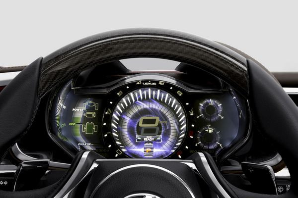 Lexus dévoile le concept de coupé sport hybride LF-LC à Détroit