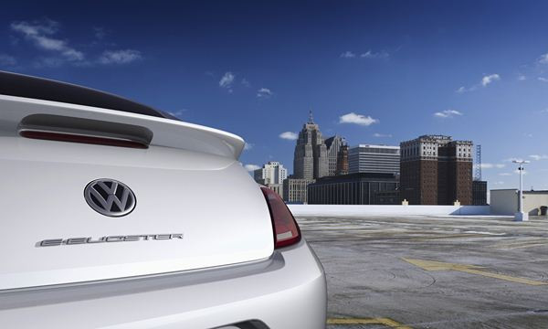 Une étude de speedster deux places électrique Volkswagen présentée à Détroit