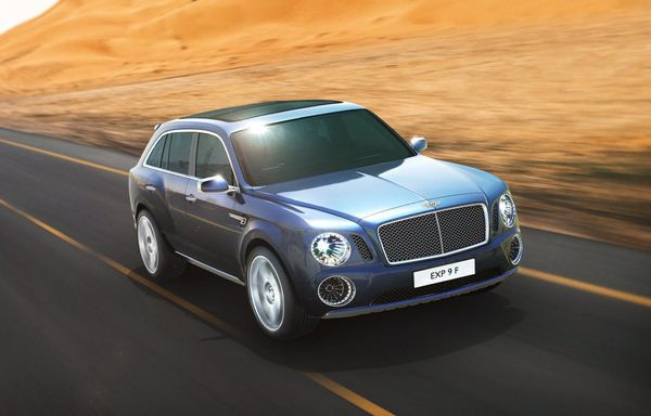 Un concept de SUV Bentley dévoilé à Genève
