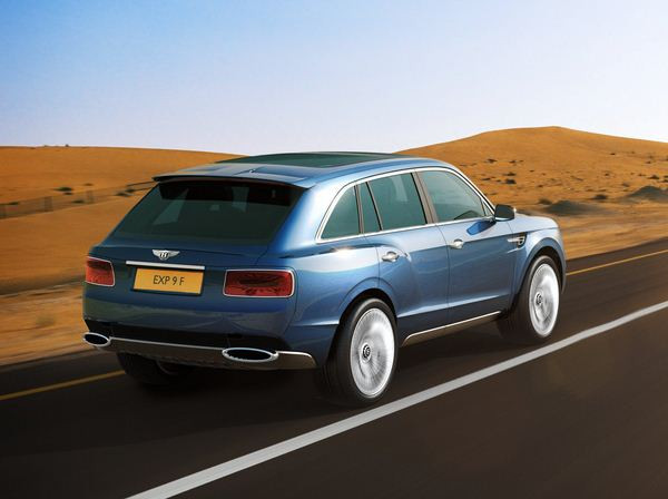 Un concept de SUV Bentley dévoilé à Genève