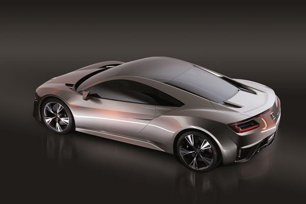 Honda présente à Genève le concept de supercar NSX