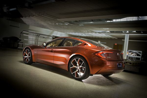 Fisker dévoile le concept de berline sportive Atlantic à New York