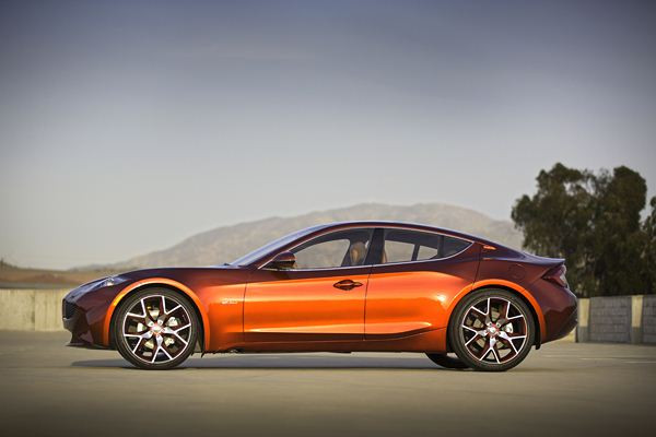 Fisker dévoile le concept de berline sportive Atlantic à New York