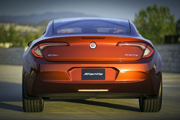 Fisker dévoile le concept de berline sportive Atlantic à New York