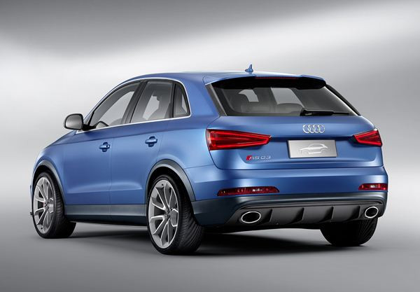 Le RS Q3 concept d'Audi présenté à l’Auto China 2012 de Beijing