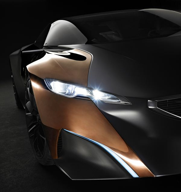 Un concept Peugeot de super-car hybride à moteur V8 doté de 600 ch