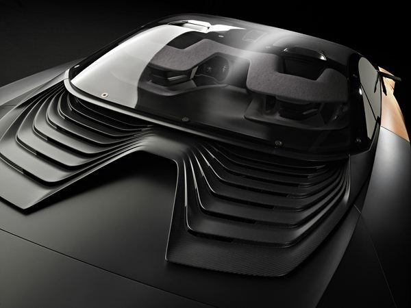 Un concept Peugeot de super-car hybride à moteur V8 doté de 600 ch