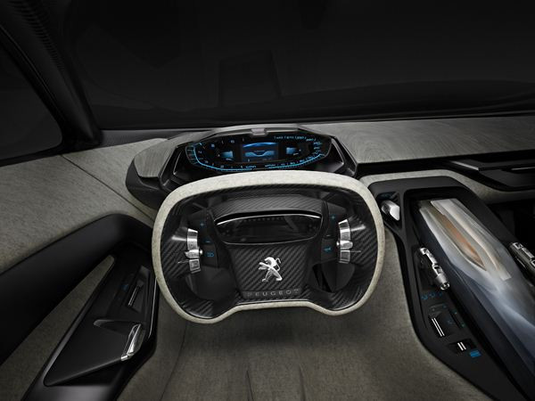 Un concept Peugeot de super-car hybride à moteur V8 doté de 600 ch