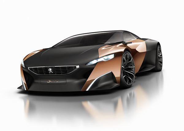 Un concept Peugeot de super-car hybride à moteur V8 doté de 600 ch