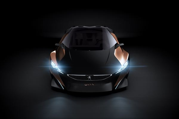 Un concept Peugeot de super-car hybride à moteur V8 doté de 600 ch
