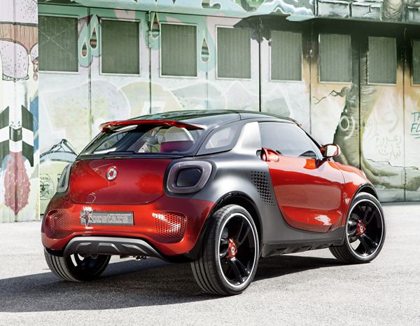 Le concept smart forstars en première mondiale au salon de l'automobile de Paris