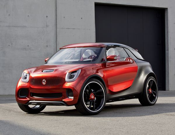 Le concept smart forstars en première mondiale au salon de l'automobile de Paris