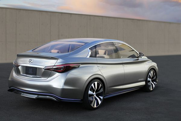 Le concept LE Infiniti électrique s'affiche au Mondial de Paris