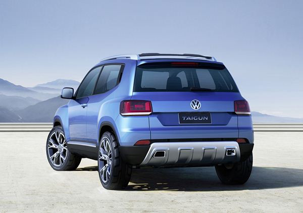 Un concept de petit SUV Volkswagen Taigun dévoilé au salon de Sao Paulo