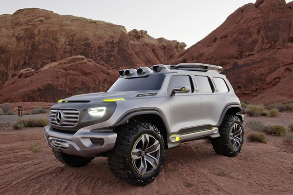 Les designers Mercedes imaginent un hypothétique Classe « G » du futur