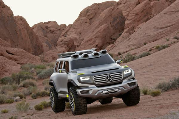 Les designers Mercedes imaginent un hypothétique Classe « G » du futur