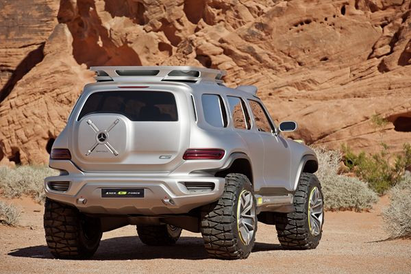 Les designers Mercedes imaginent un hypothétique Classe « G » du futur