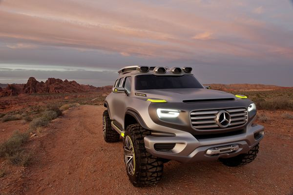 Les designers Mercedes imaginent un hypothétique Classe « G » du futur