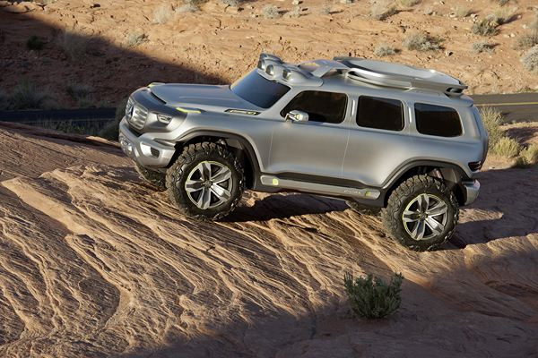 Les designers Mercedes imaginent un hypothétique Classe « G » du futur