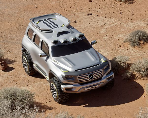 Les designers Mercedes imaginent un hypothétique Classe « G » du futur