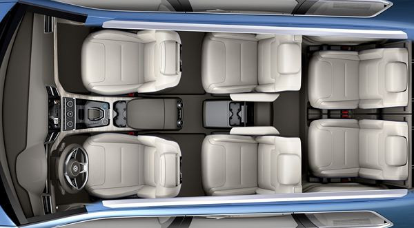 Volkswagen dévoile le concept de grand SUV CrossBlue diesel Plug-in Hybride