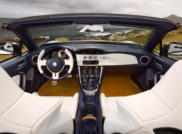 Une version cabriolet de la Toyota GT86 sous forme de concept FT-86 Open
