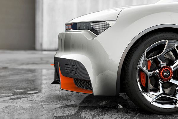 Un concept Kia de coupé sportif au design athlétique