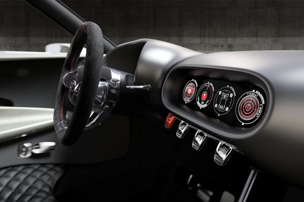 Un concept Kia de coupé sportif au design athlétique