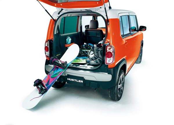 Un concept de mini-voiture Suzuki Hustler adapté au mode de vie actif