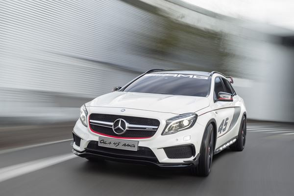 Un concept Mercedes GLA 45 AMG développant 360 ch et un couple de 450 Nm