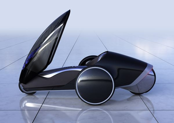 Un concept Toyota FV2 monoplace résolument futuriste