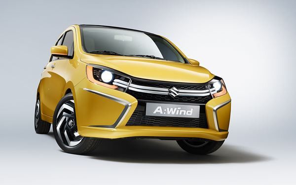 Le concept Suzuki A:Wind préfigure une petite citadine de base à vocation internationale